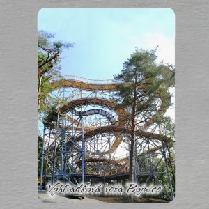 Bojnice - Vyhliadková veža - magnet obdélník