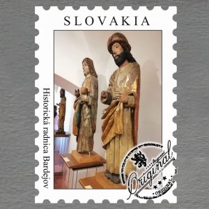 Bardejov - Historická radnica - magnet známka
