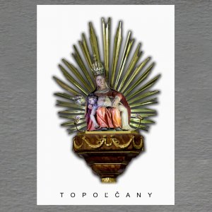 Topoľčany - Panna Mária - magnet C6
