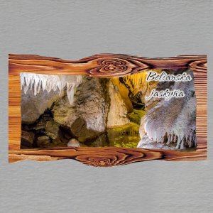 Belianska jaskyňa - magnet prkno dvojitý