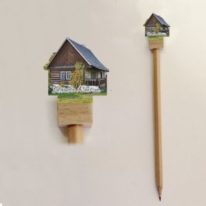Skanzen Kouřim - chalupa - tužka