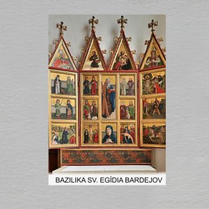 Bardejov - Bazilika sv. Egídia - magnet C6