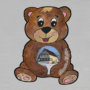 Skanzen Kouřim - magnet medvěd