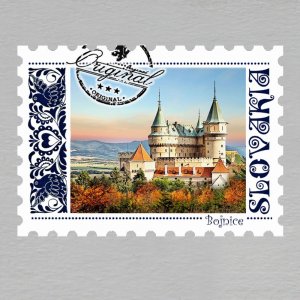 Bojnice - magnet známka Slovakia