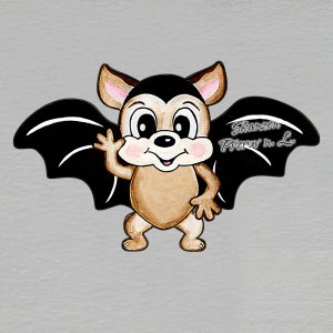 Přerov nad Labem - skanzen - magnet netopýr