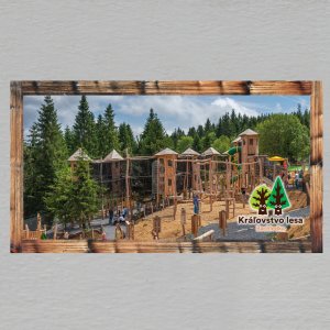 Kráľovstvo lesa - magnet DL trojitý