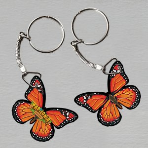 Motýlí dům Papilonia - Motýl oranžový - klíčenka