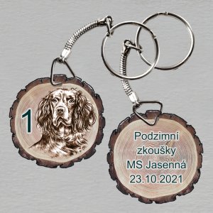 Podzimní zkoušky - sada 19 ks klíčenek