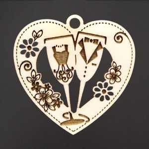 Ozdoba přírodní - skleničky