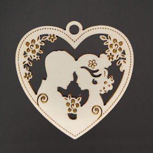 Ozdoba přírodní - svatební pár