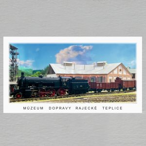 RAjecké Teplice - Múzeum dopravy - magnet DL
