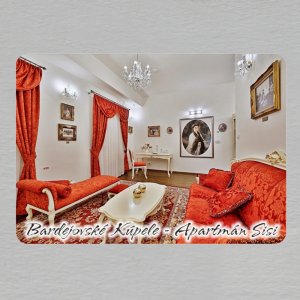 Bardejovské Kúpele - Apartmán Sisi - magnet obdélník