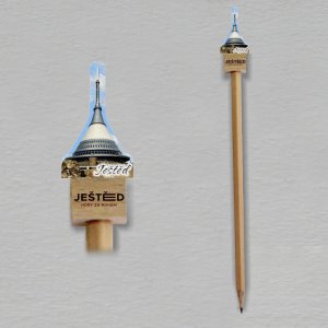 Ještěd - tužka s jednostranným potiskem soklíku