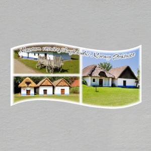 Strážnice - Muzeum vesnice - magnet vlnka