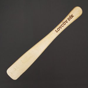 Lovcův dík - lžíce na boty s gravírem