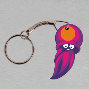 Svět medúz - klíčenka