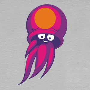 Svět medúz - magnet ořez masiv