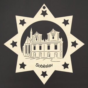 Soběslav - ozdoba hvězda