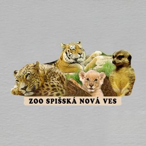 ZOO Spišská Nová Ves - magnet ořez s textem