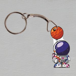 Galaxie barev - klíčenka 2