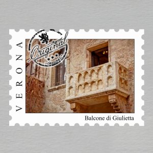 Verona - Balcone - magnet známka