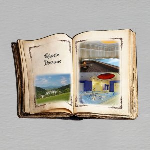 Kúpele Brusno - magnet kniha