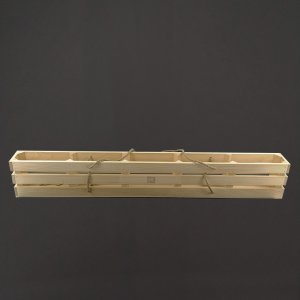 Pivotéka REBEL - bedýnka na metr piv s gravírem loga