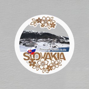 Donovaly - magnet kulatý Slovakia