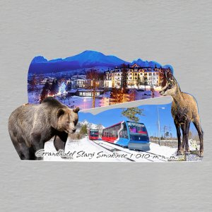 Grandhotel Starý Smokovec - magnet prořez