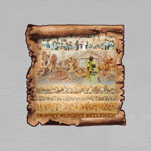 Trstená - Oravský hlinený Betlehem - magnet papyrus