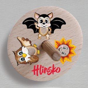 Hlinsko - netopýr, sova, slunce - káča