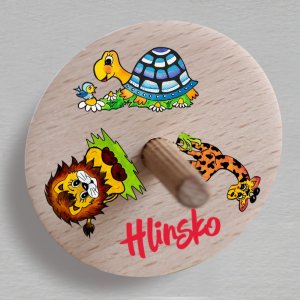 Hlinsko - žirafa, želva, lev - káča