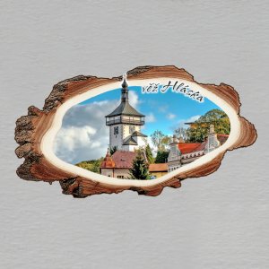 Roudnice nad Labem - vež Hláska - magnet kůra