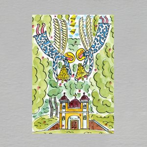 Horné Kočkovce - Vydrnák - magnet C6