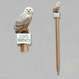Zoo Brno - Sovice - tužka s oboustranným potiskem soklíku