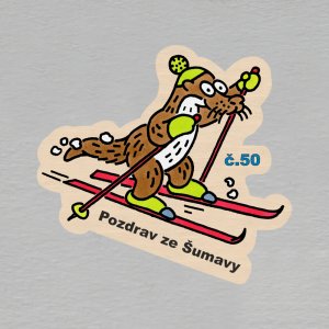 č. 50 Pozdrav ze Šumavy - magnet