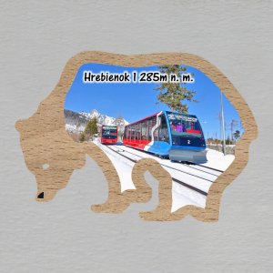 Hrebienok - magnet medvěd