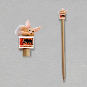 Safari Park Dvůr Králové - Fenek - tužka s jednostranným potiskem soklíku