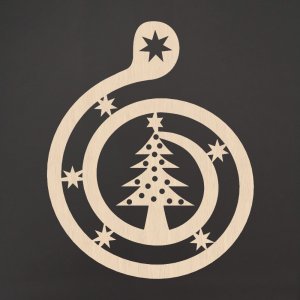 Spirála - stromek - ozdoba buk