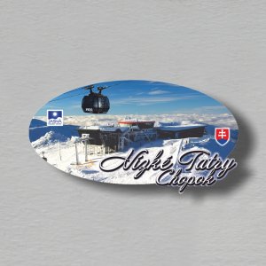 Chopok - magnet ovál 4