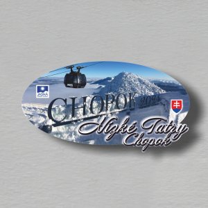 Chopok - magnet ovál 5