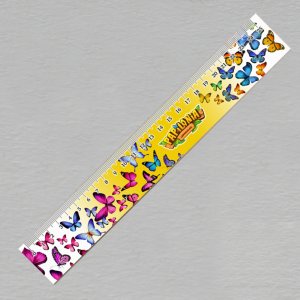 Papilonia Budapešť - pravítko