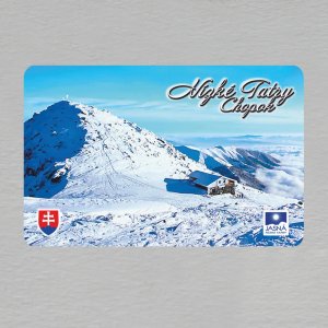 Chopok - magnet obdélník 3 - velký