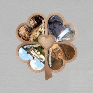 Gombasecká jaskyňa - magnet čtyřlístek