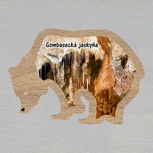 Gombasecká jaskyňa - magnet medvěd