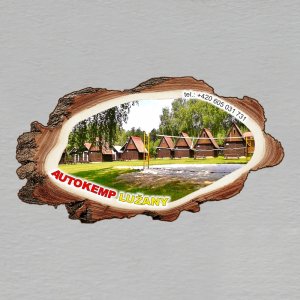 Autokemp Lužany - magnet kůra 1