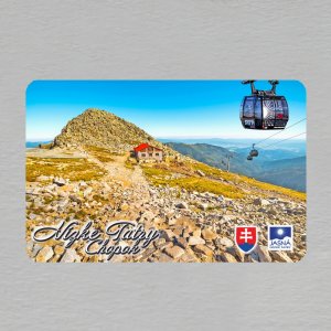 Chopok - magnet obdélník velký 4