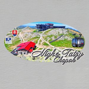 Chopok - magnet ovál velký 5