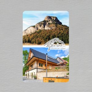 Zaťkov dvor - magnet obdélník velký