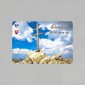 Chopok - magnet obdélník 10 x 7 cm